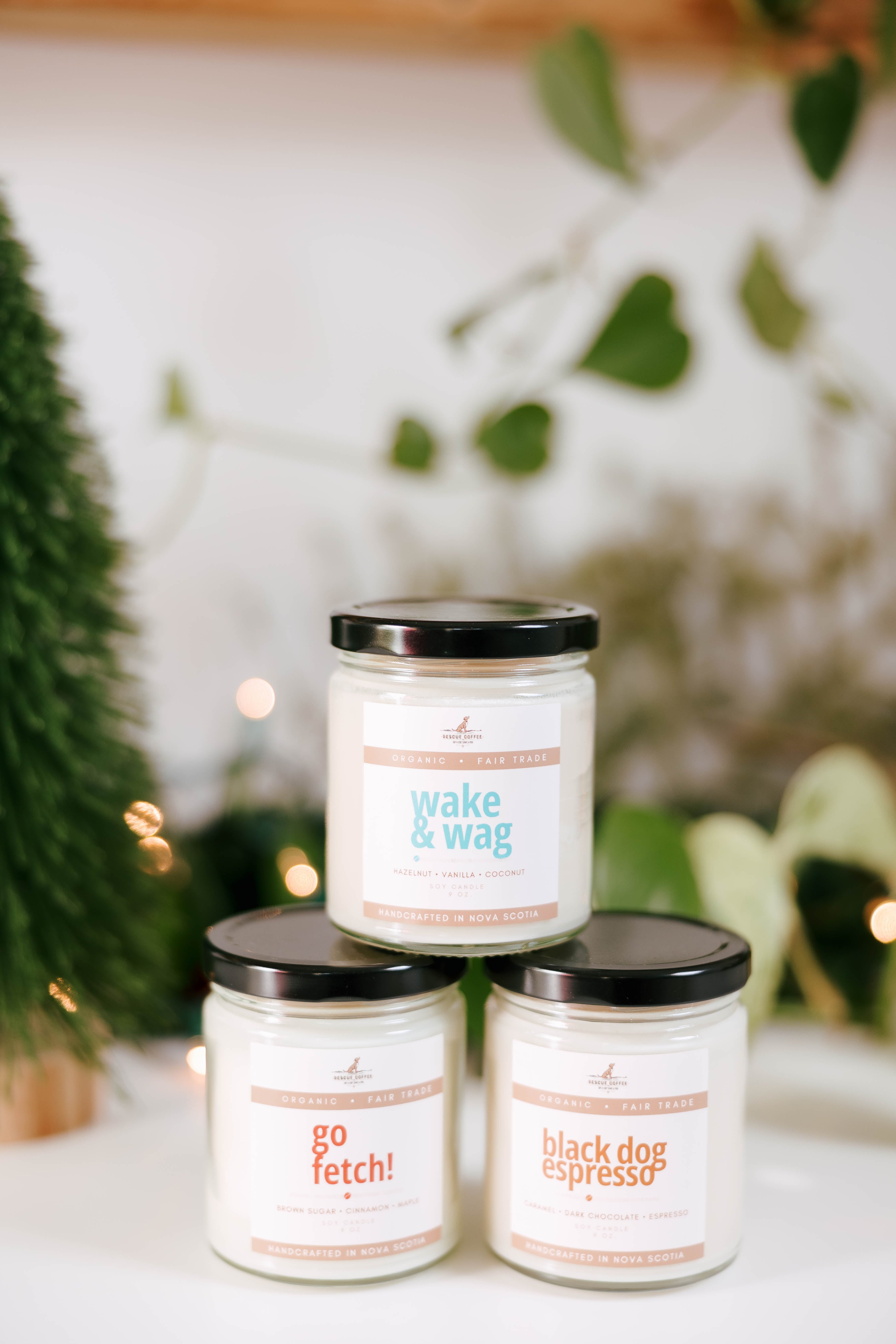 Rescue Coffee Candles | Soy Wax | 9oz | Clean Burning