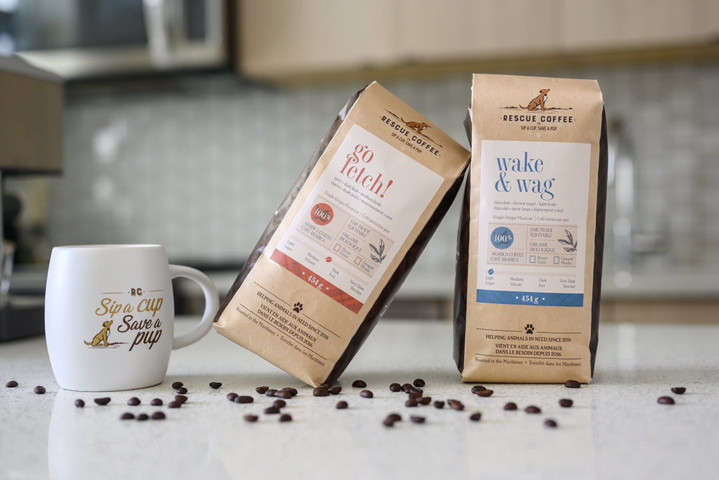 Wake & Wag | Light Roast | 1lb Bag | Organic Coffee