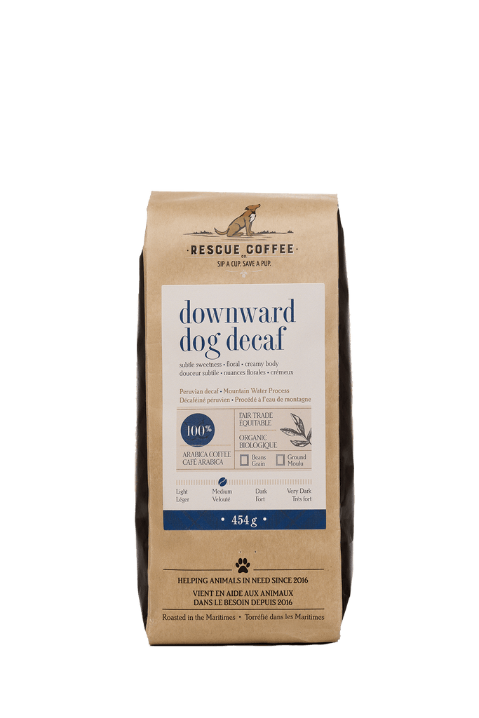Downward Dog Decaf | Medium Roast | 1lb Bag | Organic Coffee