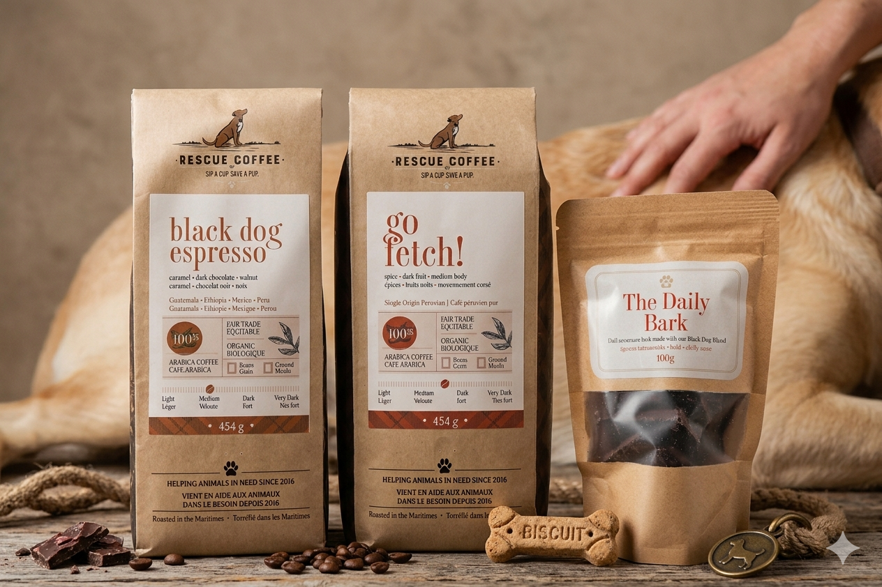 Bark & Brew Bundle: Coffee & Chocolate