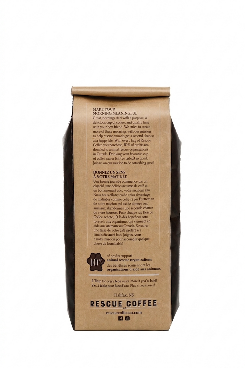Off Leash | Medium- Dark Roast | 1 lb Bag | Organic Coffee