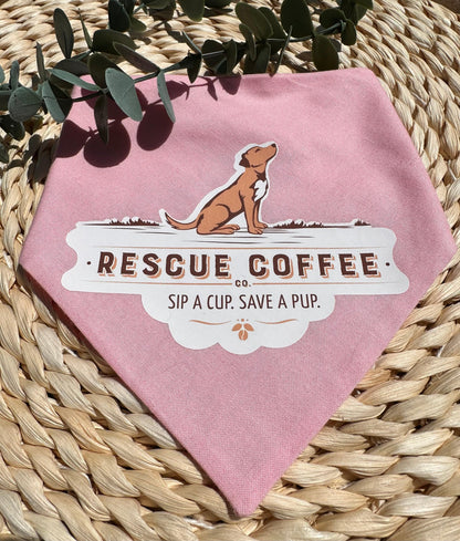 Rescue Coffee Bandana Pink - Rescue Coffee Co.