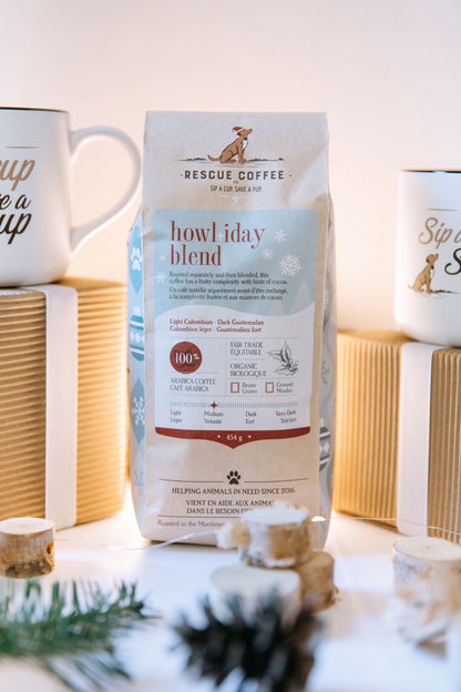 Howl-iday blend | Rescue Coffee Co. | Coffee on Sale