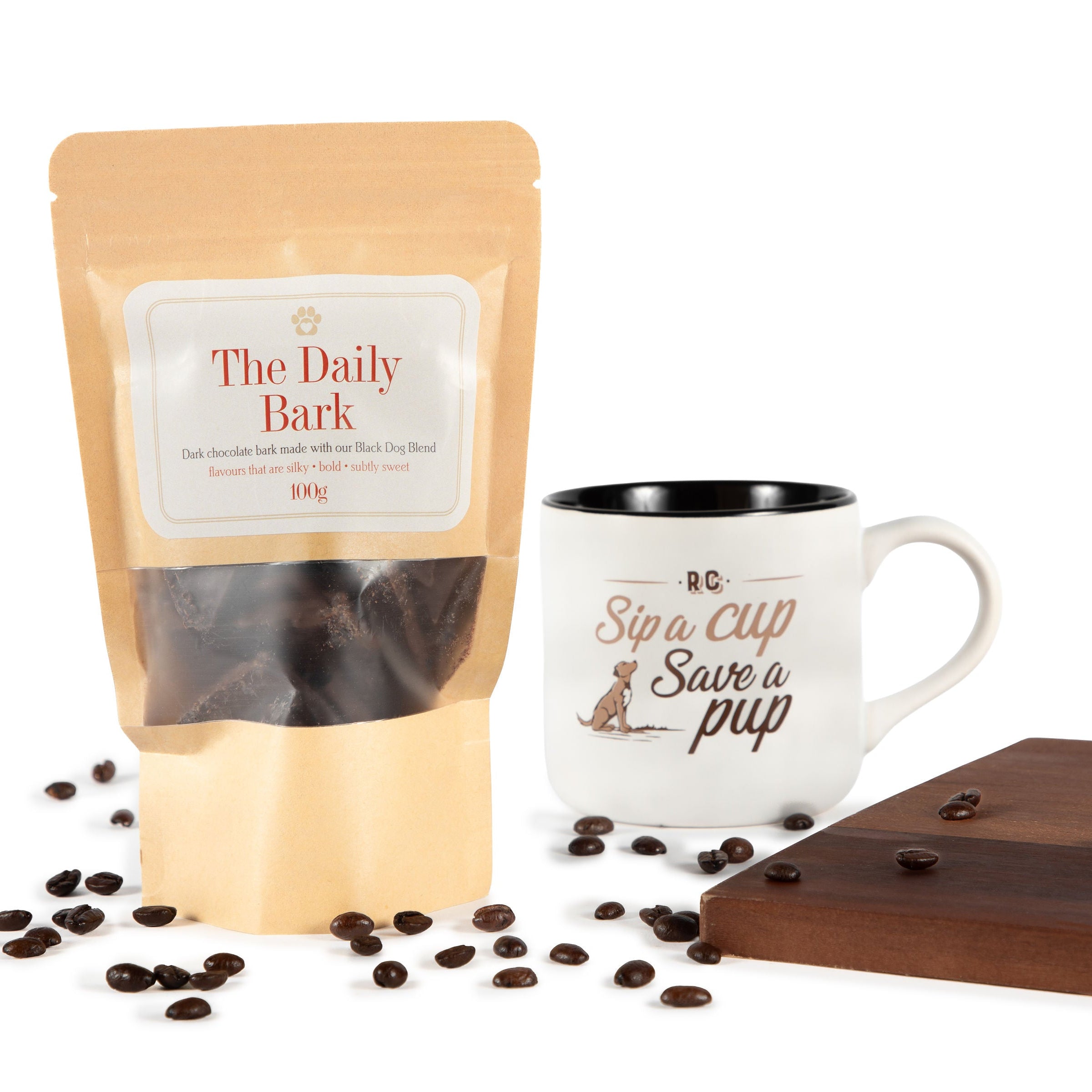 Rescue Coffee Chocolate Bark | 100g