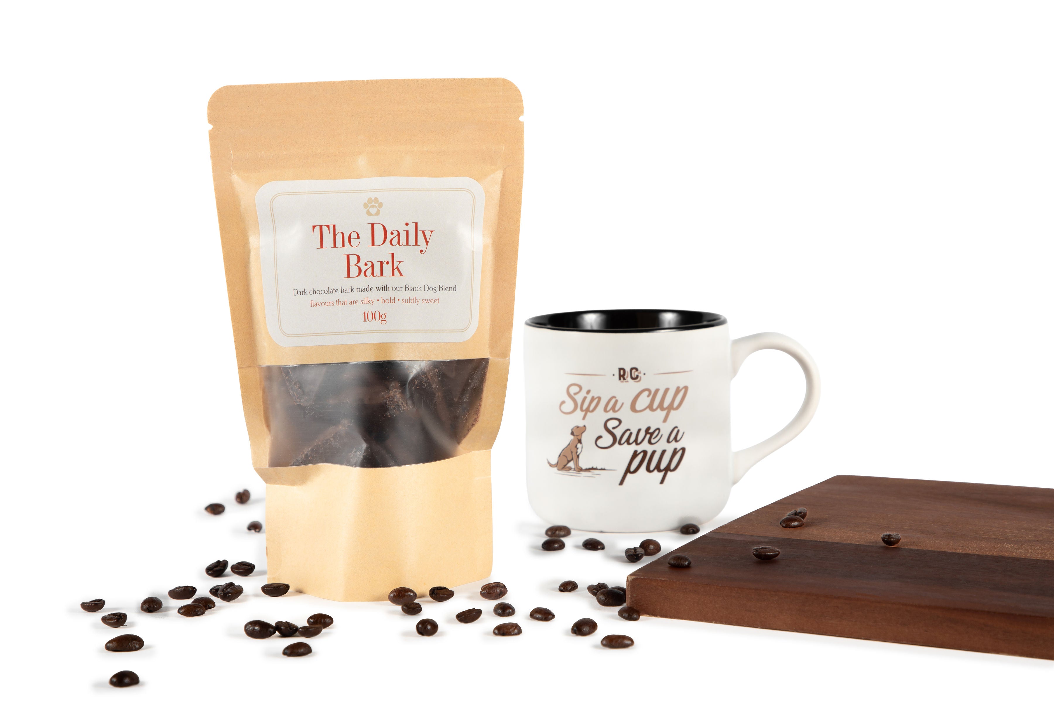 Rescue Coffee Chocolate Bark | 100g