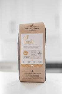 Off Leash | Medium- Dark Roast | 1 lb Bag | Organic Coffee